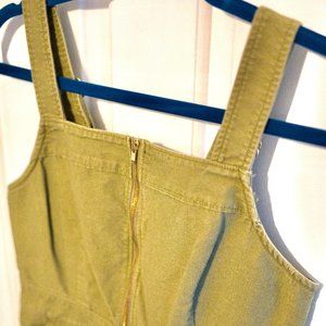 J. Crew Women's 00 Green Dress